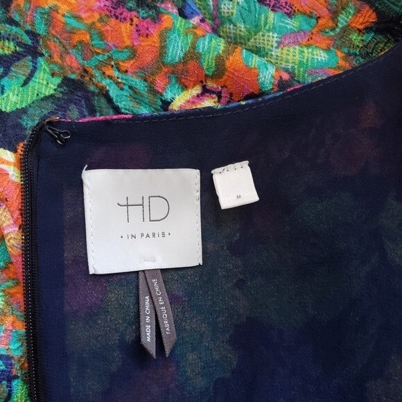 Anthropologie HD in Paris Tropicalist Floral  Shift Dress - Picture 9 of 11